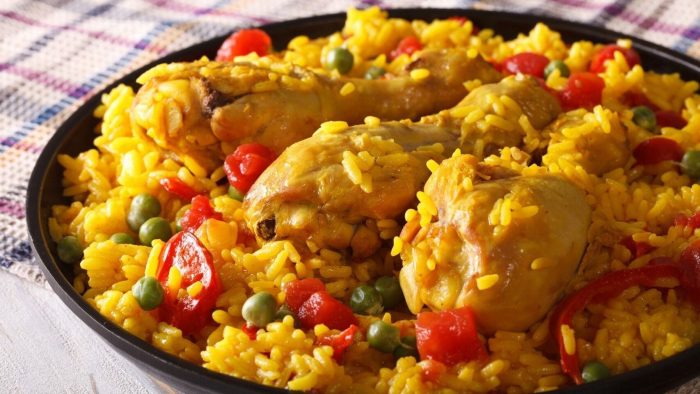 Arroz con Pollo - Recetas Judias