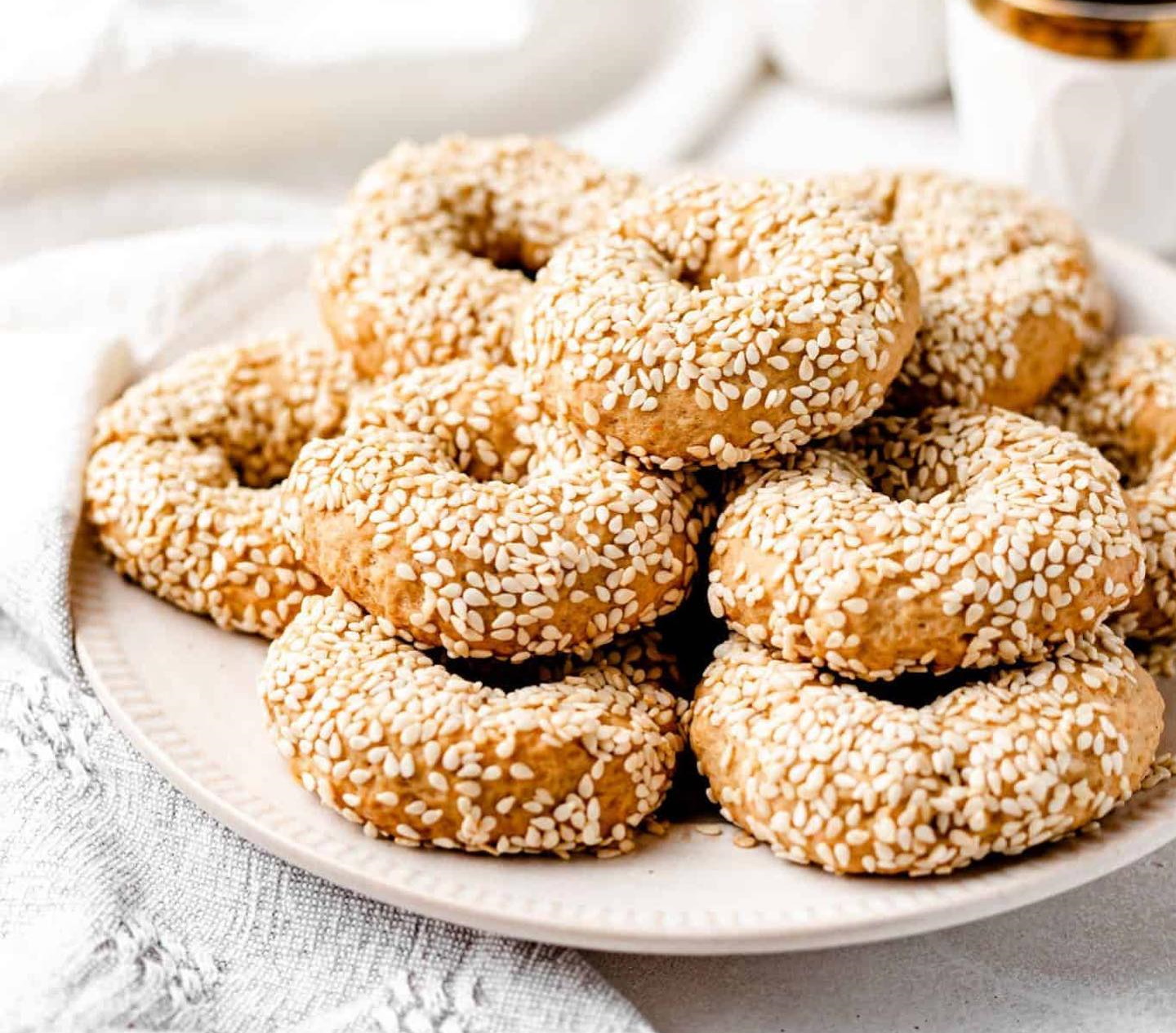 Rosquillas de Anis y Ajonjolí - Recetas Judias