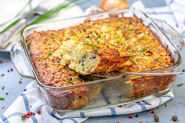 Mandeburchenik (con papa rallada parve) - Recetas Judias