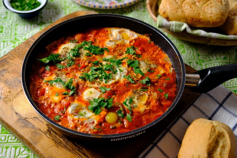 Shakshuka (Huevos ahogados) - Recetas Judias