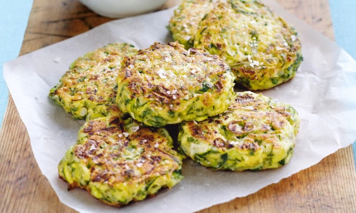 Tortitas de calabacitas o Zucchini - Recetas Judias