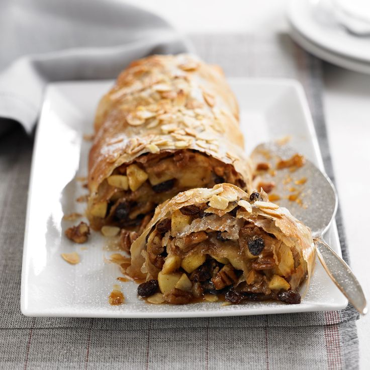 Strudel de manzana y Dátiles - Recetas Judias