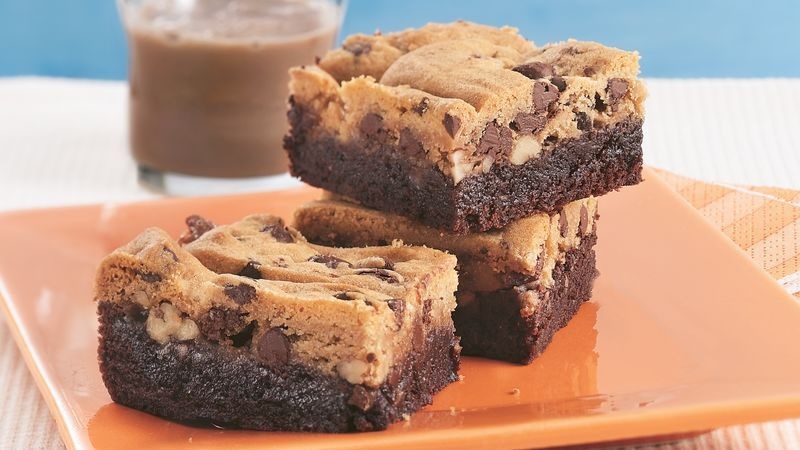 Arriba 51+ imagen receta de brownie con galleta