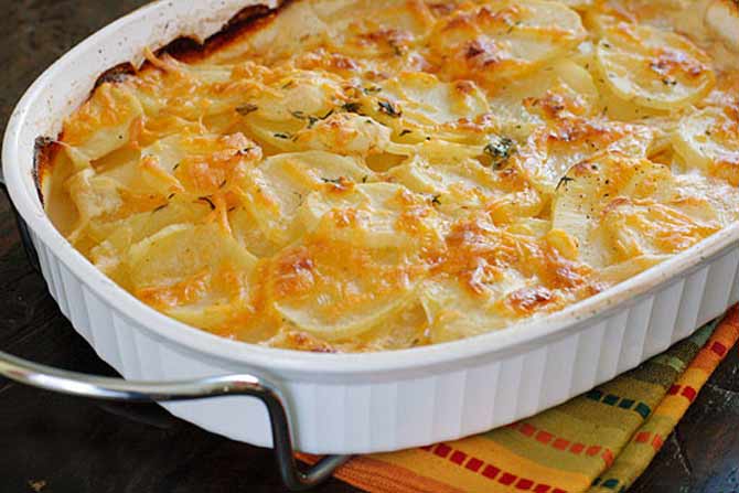 Papas Gratinadas - Recetas Judias