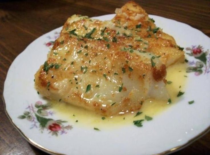 Pescado en Salsa de Mantequilla y Limón - Recetas Judias Pescado en Salsa de Mantequilla y Limón - Recetas Judias