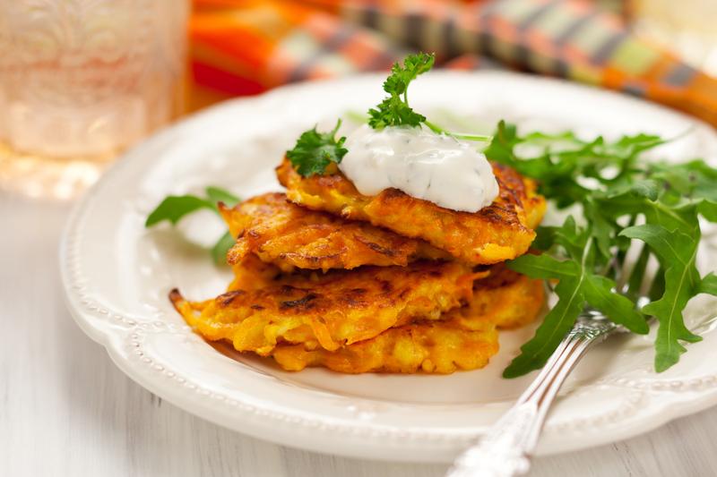 Latkes de Zanahoria y Zucchini - Recetas Judias